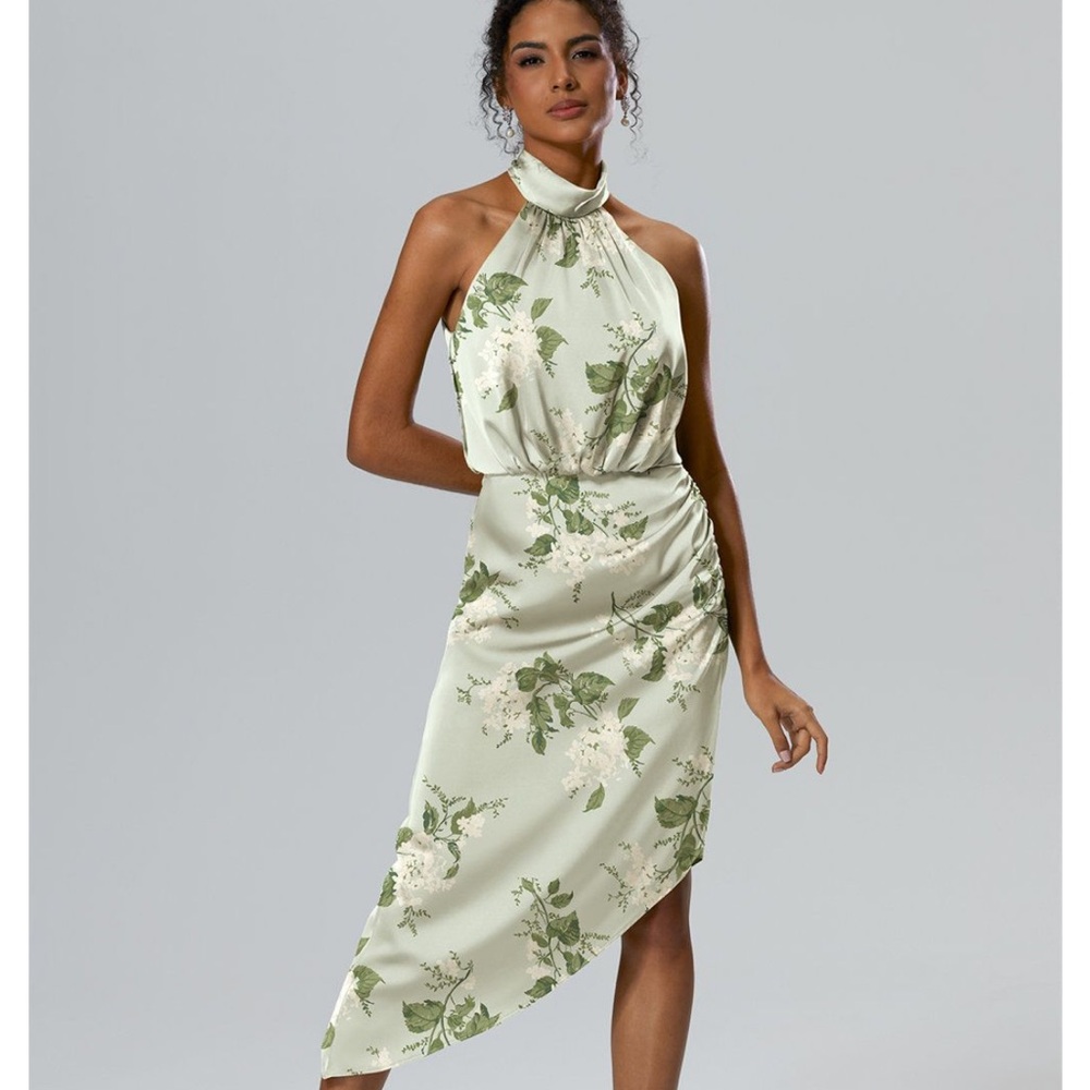 Floral cocktail dress